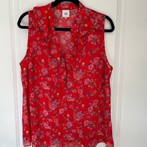 Red floral Cani blouse